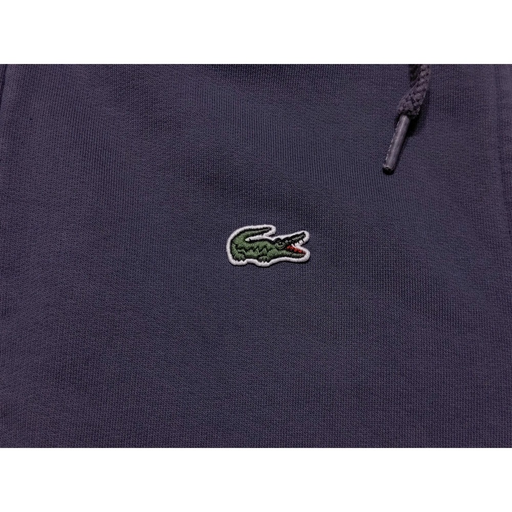 LACOSTE Men's Full‎ Zip Hoodie Jacket Blue Gray Large L - Picture 6 of 9